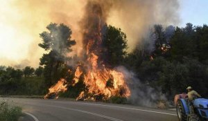 Incendies en Europe : les feux touchent la Grèce, l'Espagne et la République tchèque