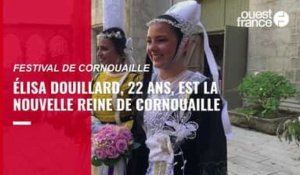VIDÉO. « Je ne réalise pas du tout » : Élisa Douillard est la nouvelle Reine de Cornouaille 2022