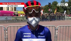 VIDÉO. Tour de France féminin : « Aller chercher la victoire avec Balsamo », affirme Audrey Cordon-Ragot