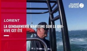 VIDÉO. Lorient : les gendarmes maritimes sur le pont tout l'été pour sécuriser le littoral