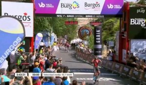 Tour de Burgos 2022 - Santiago Buitrago  de chez Bahrain-Victorious remporte la 1ère étape et le maillot de leader !