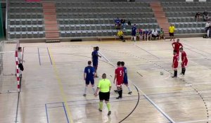 Futsal (amical): nouvelle combinaison gagnante sur coup franc du Standard contre Courcelles