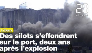 Liban : Des silos à grains s'effondrent, deux ans après l'explosion de Beyrouth