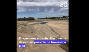 Sécheresse: Le spectacle étonnant et désolant de la Loire