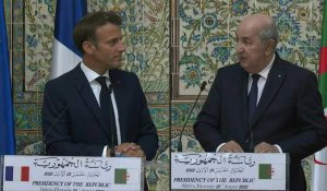 Algérie: les présidents Macron et Tebboune relancent leur partenariat