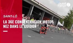 VIDÉO. La concentration motos à Saint-Lô : nez dans le guidon !