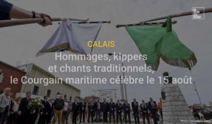 Calais : Hommages, kippers et chants traditionnels,  le Courgain maritime célèbre le 15 août