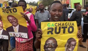 Élections au Kenya: les partisans de Ruto se rassemblent à Eldoret avant le résultat des élections