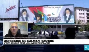 L'Iran dément "catégoriquement" tout lien avec l'assaillant de Salman Rushdie