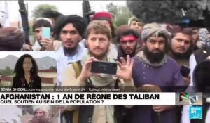 Un an de pouvoir des Taliban : quel soutien au sein de la population