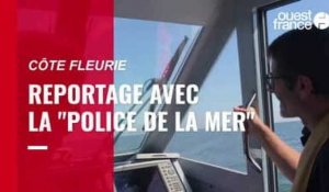 VIDEO. Avec la " police de la mer ", au large de la Côte fleurie