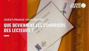 VIDÉO. Que deviennent les courriers des lecteurs chez Ouest-France ? 