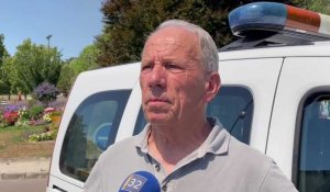 Interview de Jean-Paul Seurat, maire adjoint de Bar-sur-Seine, concernant l'incendie
