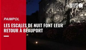 VIDÉO. Les escales de nuit de retour à l'abbaye de Beauport