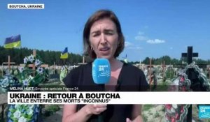 Guerre en Ukraine : la ville de Boutcha enterre ses morts non identifiés