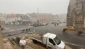 Montreuil : pluie battante pendant l’orage