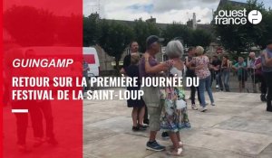 VIDÉO. Retour sur la première journée du festival de la Saint-Loup, à Guingamp