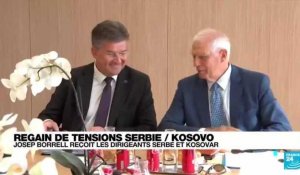 Tensions Serbie/Kosovo : Josep Borrell reçoit les dirigeants des deux pays