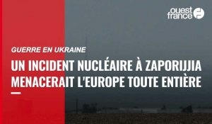 VIDÉO. Guerre en Ukraine : une « catastrophe » à Zaporijjia menacerait l'Europe entière, avertit Volodymyr Zelensky