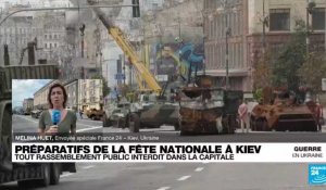 Fête nationale en Ukraine : rassemblements interdits à Kiev, couvre-feu dans la région de Kharkiv