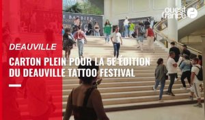 VIDÉO. Le Deauville Tattoo festival a fait un tabac tout ce week-end !