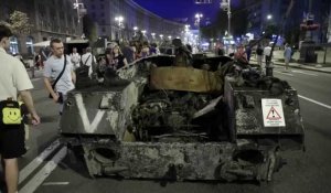 A la veille de sa fête nationale, l'Ukraine redoute une intensification des attaques russes