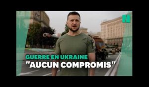 « L’Ukraine se battra jusqu’au bout »  : le message combatif de Zelensky à son peuple