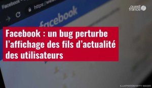 VIDÉO. Facebook : un bug perturbe l’affichage des fils d’actualité des utilisateurs
