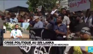 Sri Lanka : trois candidats en lice pour la présidentielle
