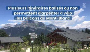 Les balcons du Mont-Blanc à VTT