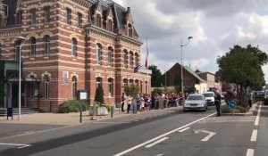 Le dernier hommage à Cécile Gallez, ancienne maire de Saint-Saulve décédée dimanche