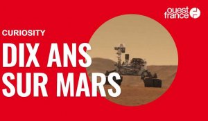 VIDÉO. Espace : il y a dix ans, Curiosity, le robot exploreur de la Nasa, atterrissait sur Mars