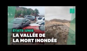 La désertique Vallée de la mort en proie à des inondations « sans précédent »