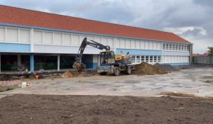 Saint-Martin : Les travaux sont en cours dans l'école primaire Ferry-Nacry