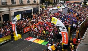 Le départ du Tour de France à Troyes (4e étape)