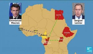 Macron et Lavrov : deux tournées rivales en Afrique