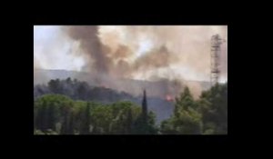 Aude : incendie dans l'Alaric au niveau de Capendu