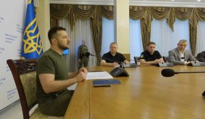 Ukraine: Zelensky se rend au bureau du nouveau procureur général
