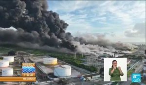 Cuba: au moins un mort dans l'incendie d'un dépôt pétrolier hors de contrôle
