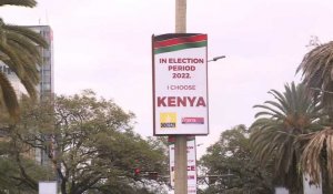 Images des rues de Nairobi au lendemain de l'élection présidentielle au Kenya