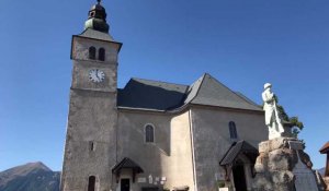 Mont-Saxonnex : l'église et son belvédère