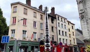 Rouen. Un important feu d’appartement s’est déclaré dans la rue Saint-Vivien