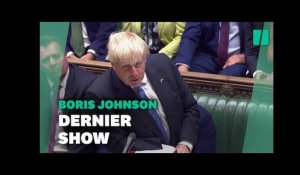 "Hasta la Vista, baby": Boris Johnson se la joue "Terminator" pour son dernier show à la Chambre