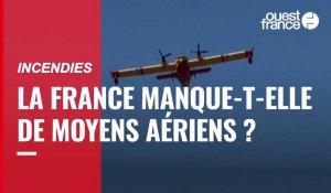 VIDÉO. Incendies : Emmanuel Macron promet des avions supplémentaires contre les feux