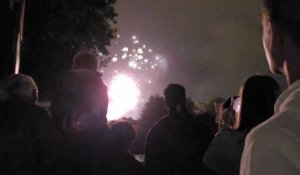 Il y avait du monde ce 21 juillet pour assister au feu d'artifice à Verviers