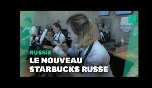 En Russie, "Stars Coffee" s’est beaucoup inspiré de Starbucks et ça se voit