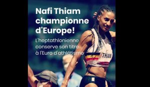Nafi Thiam championne d’Europe d’heptathlon !