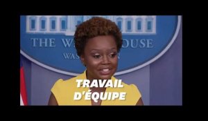 Qui est Karine Jean-Pierre, 1re femme noire et lesbienne à parler au nom d'un président américain
