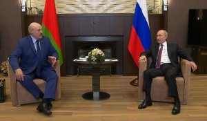 Poutine reçoit à Sotchi son homologue bélarusse Loukachenko