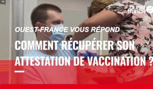VIDÉO. Covid 19 : comment récupérer son attestation de vaccination certifiée ?